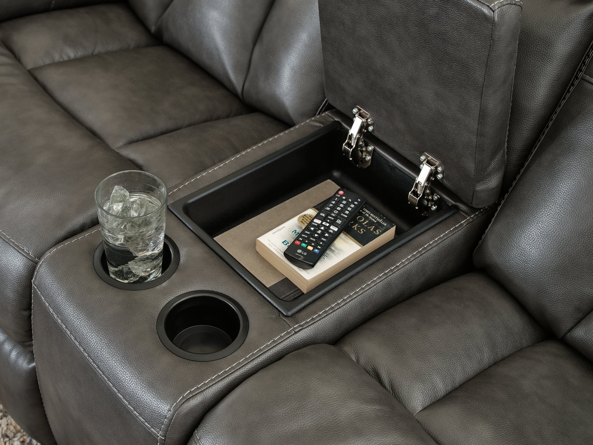 Willamen Reclining Loveseat with Console