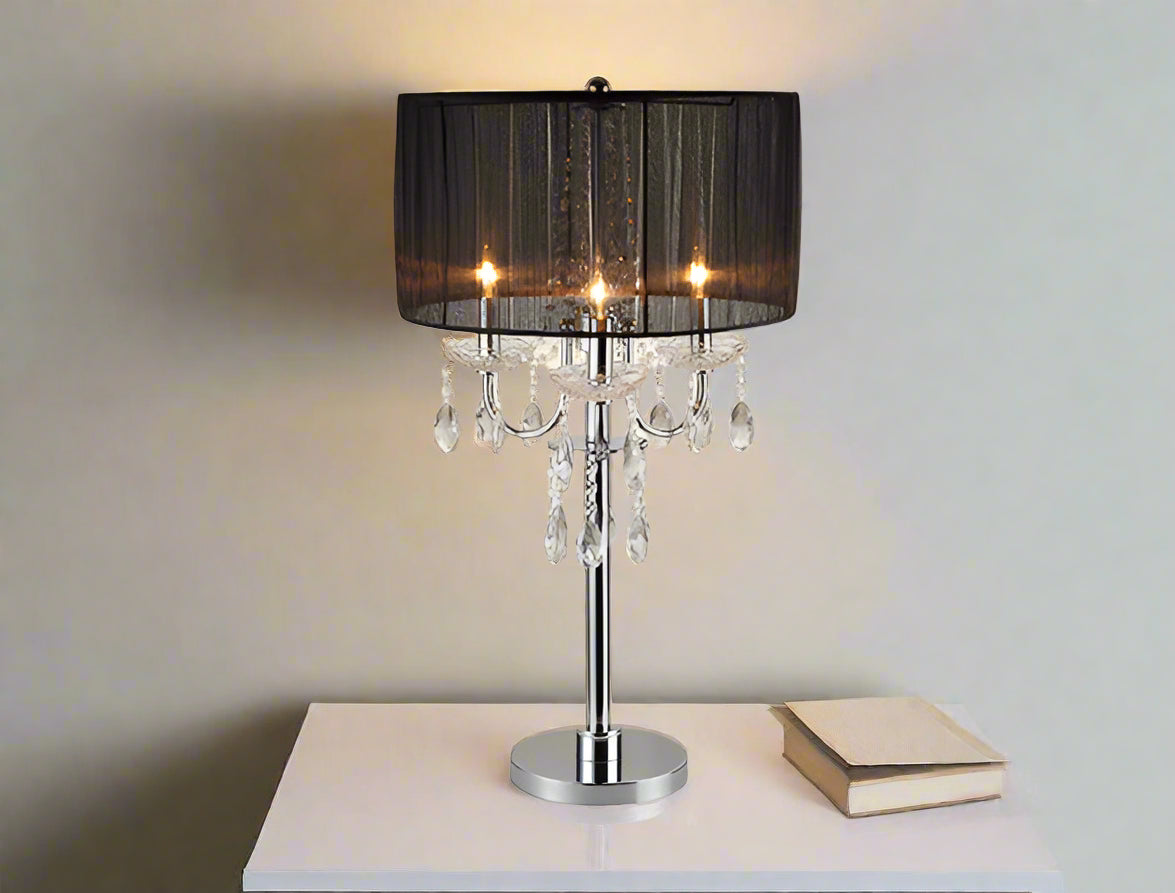 Chandelier Table Touch Lamp 29.5"