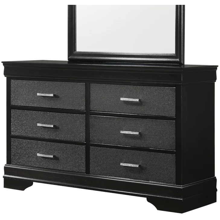 AMALIA Dresser Black