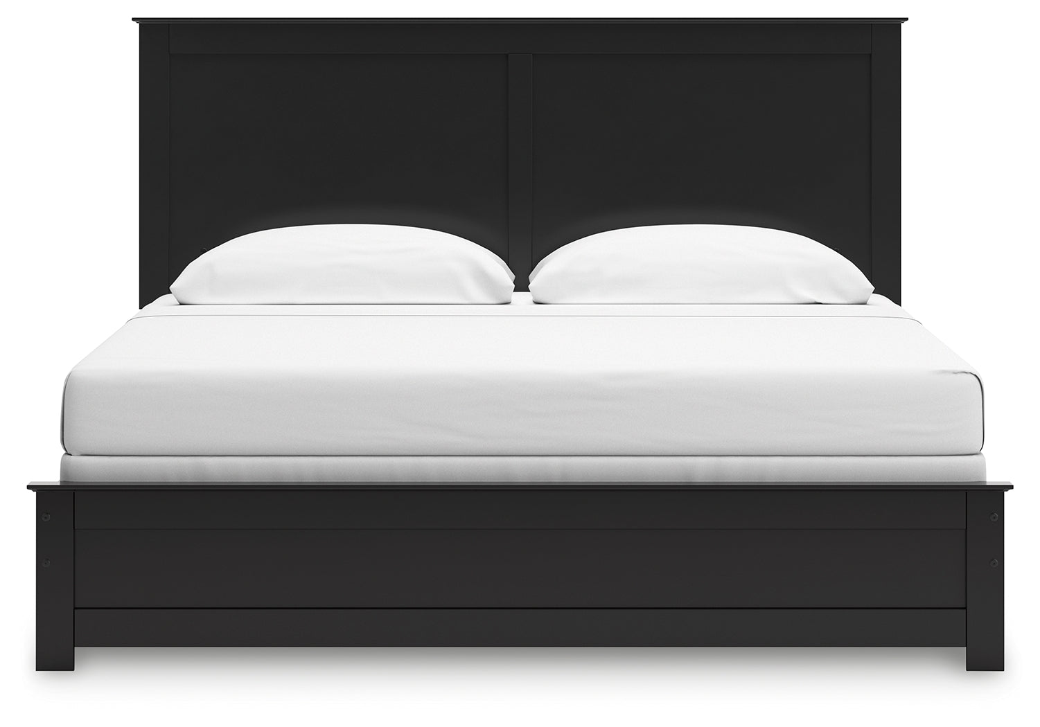 Maribel King Panel Bed with Dresser and Mirror