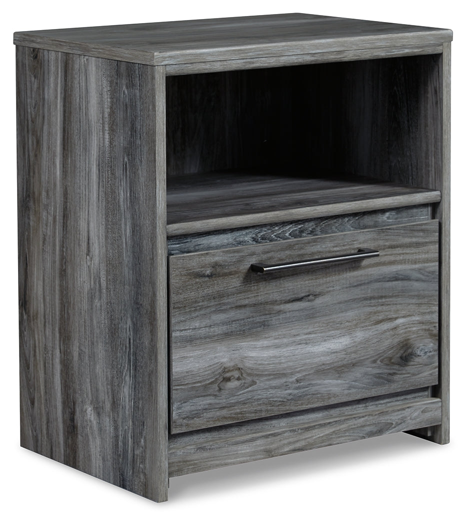 Baystorm King Storage Bed, Dresser and 2 Nightstands