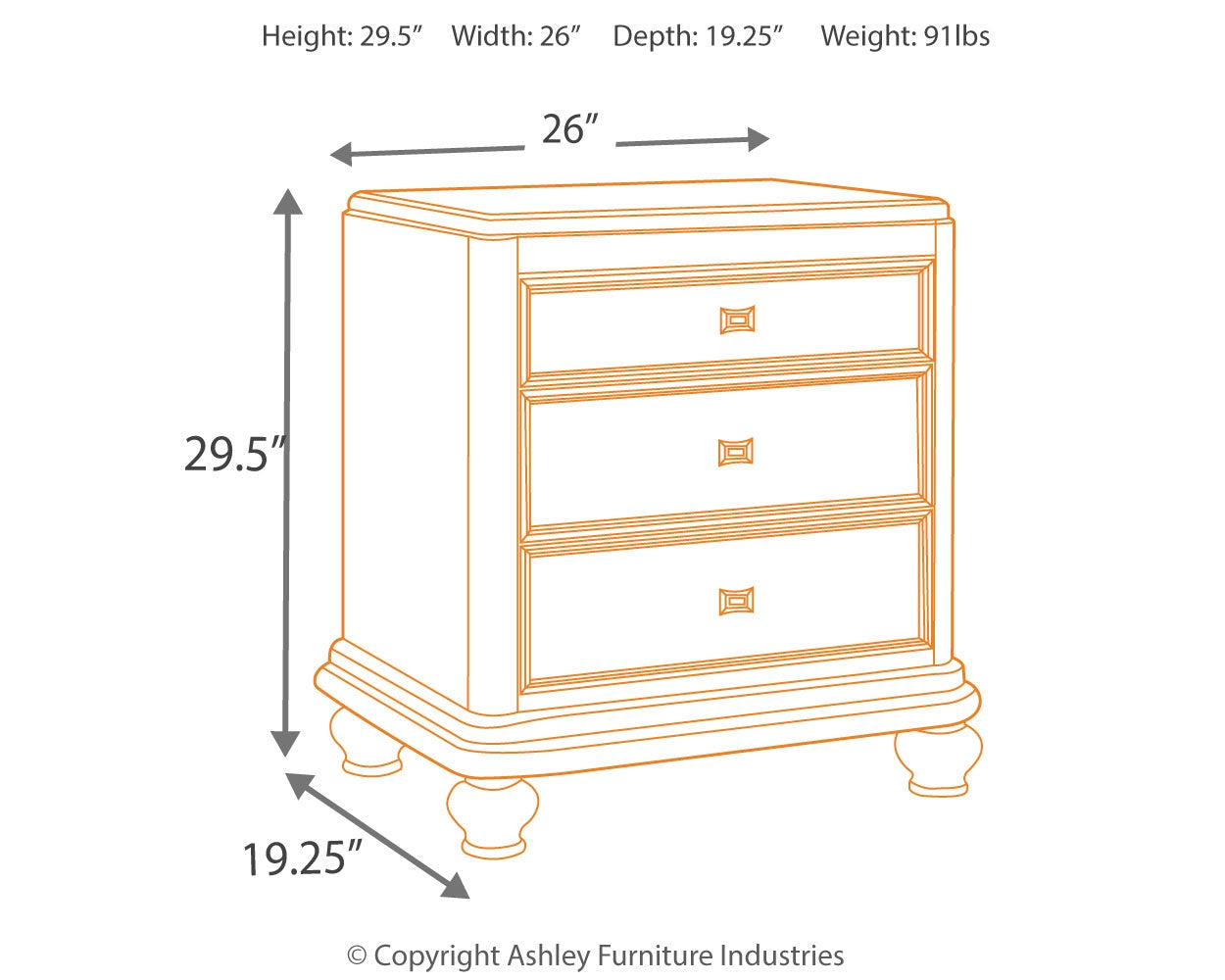 Coralayne Queen Panel Bed, Dresser, Mirror and Nightstand