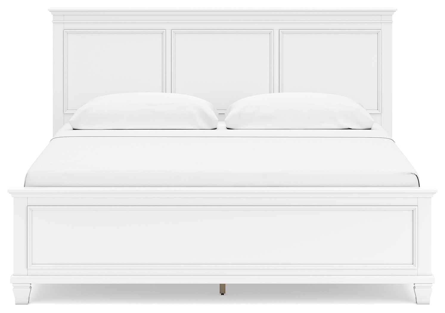 Fortman King Panel Bed, Dresser, Mirror and Nightstand