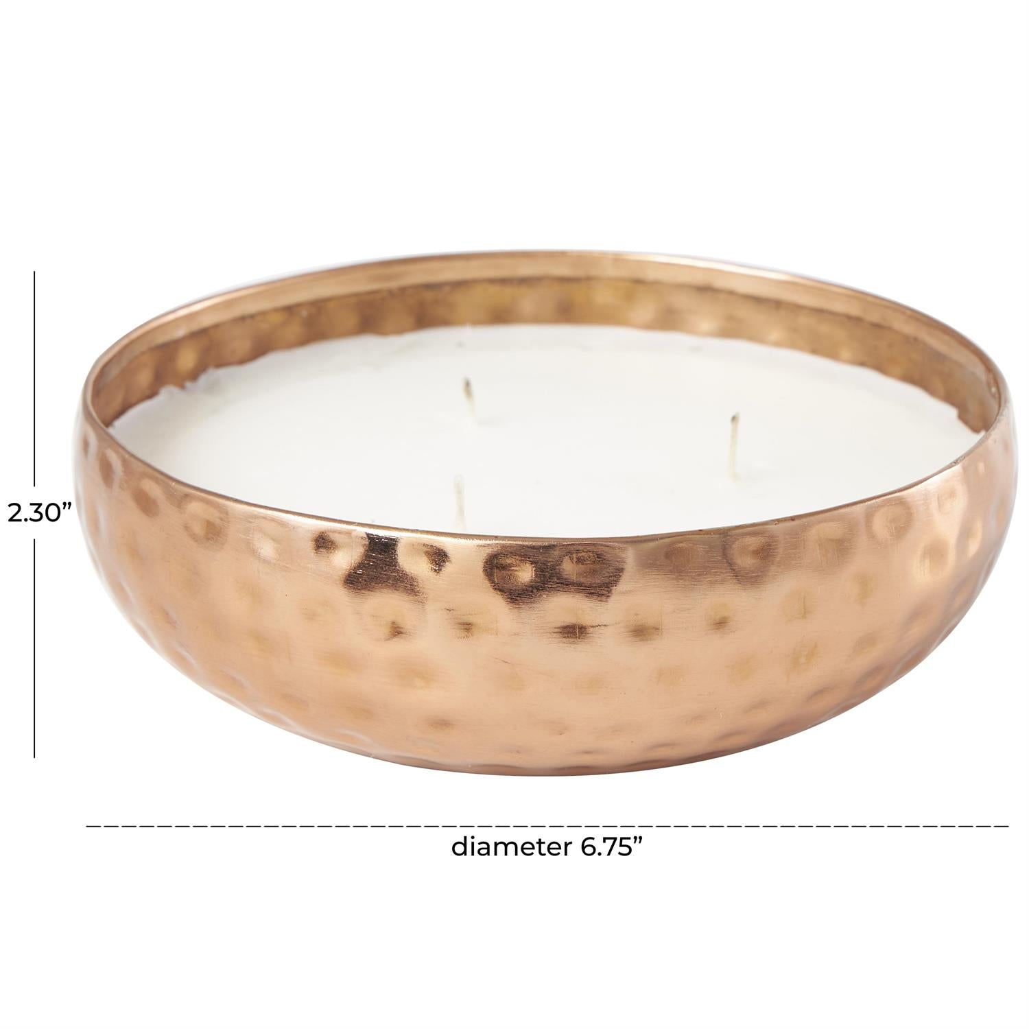 Copper Tropical Breeze 3 Wick Scented Candle – 20oz