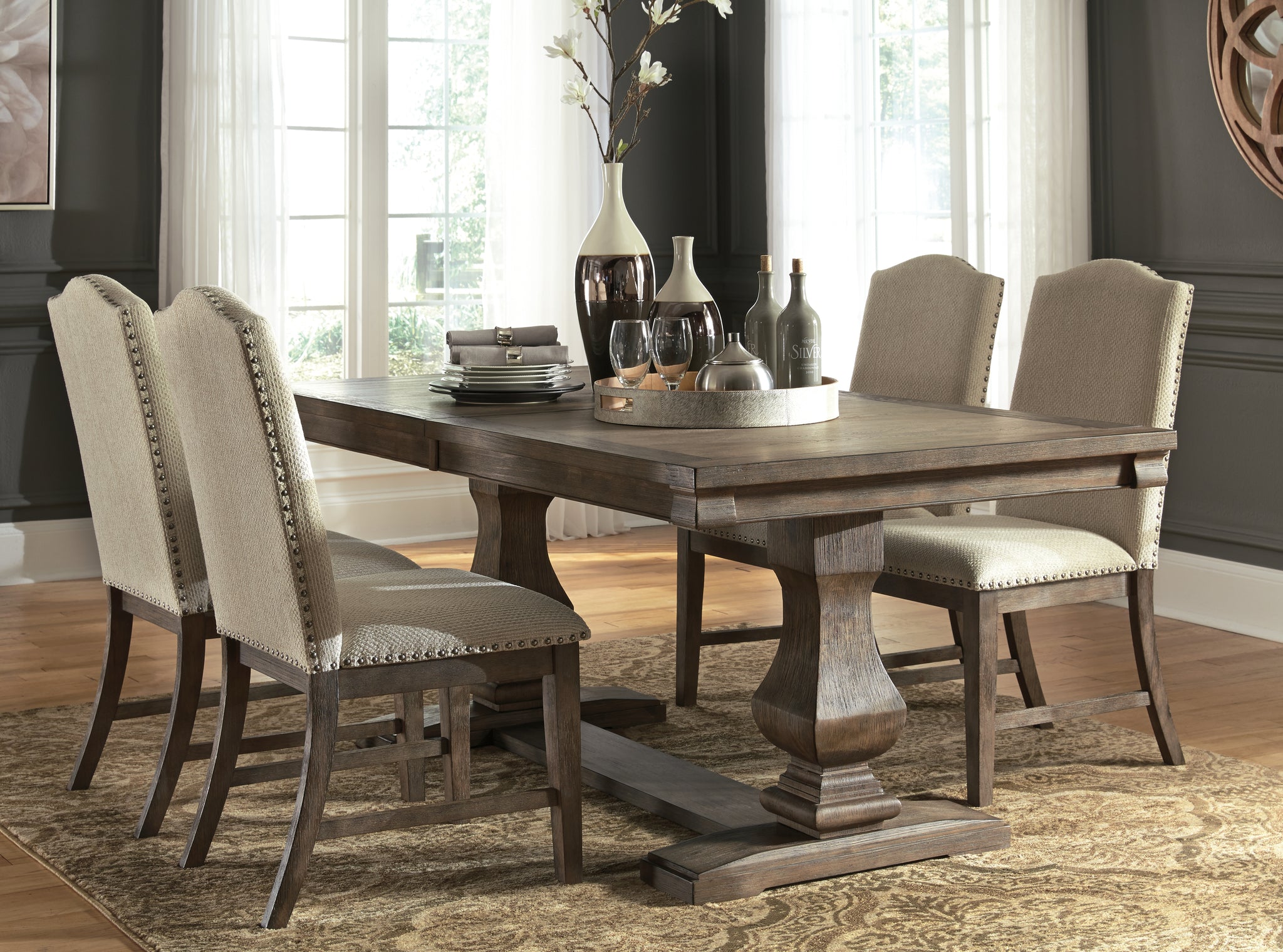 Johnelle Dining Table with 4 Chairs
