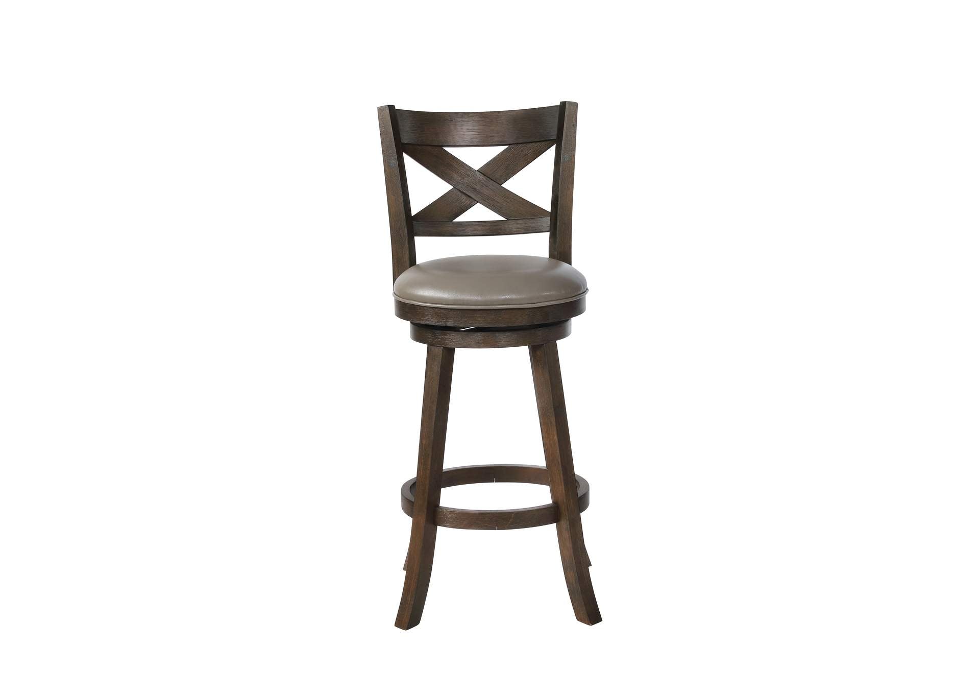 Kipper Swivel Bar Stool Grey