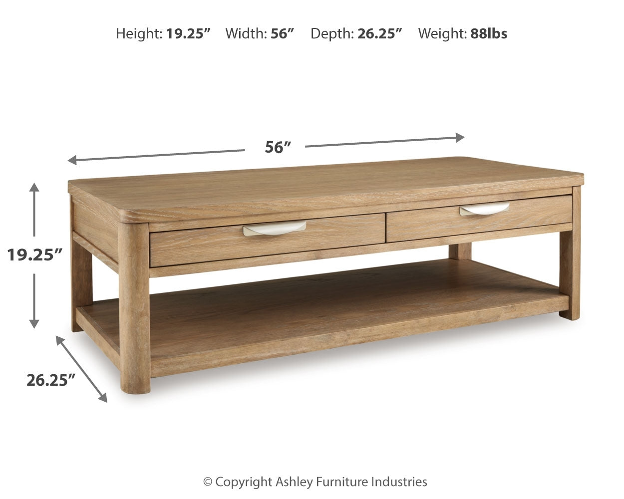 Rencott Coffee Table and 2 End Tables