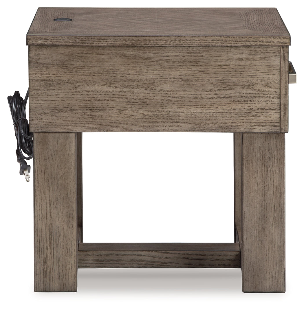 Loyaska Lift-top Coffee Table and 2 End Tables